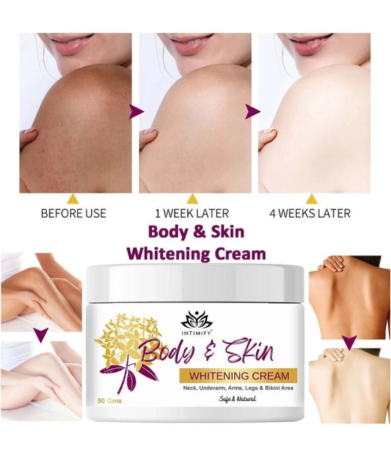 Intimify Body whitening cream, white face cream, skin whitening cream, skin shine, underarm whitening cream, goree cream (50 gms)