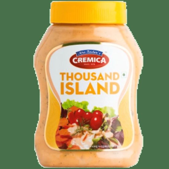 Cremica Salad Dressing - Thousand Island, 275 G Bottle