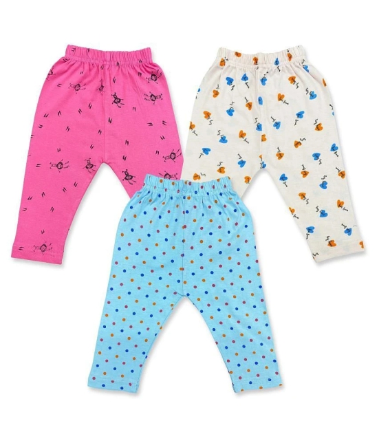 DIAZ® Unisex 100% Soft Cotton in attractive Colour Baby pajama, baby Pajami, Baby Leggings, baby track pants , baby sleepwear - None