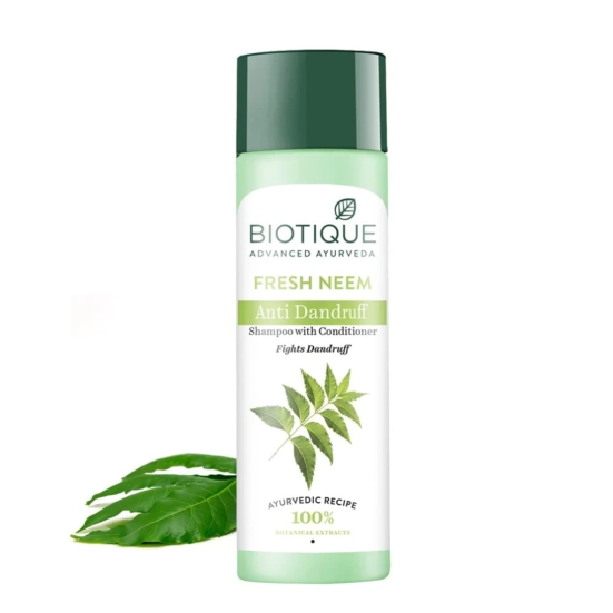 Biotique Fresh Neem Anti Dandruff Shampoo & Conditioner 120ml