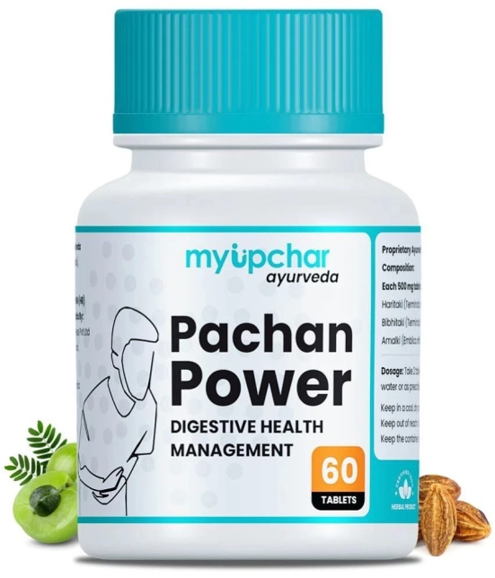 myUpchar Ayurveda Pachan Power 60 Tablets | Digestive Tablets for Holistic Relief