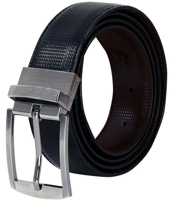 Leather World - Synthetic Men's Reversible Belt ( Pack of 1 ) - None