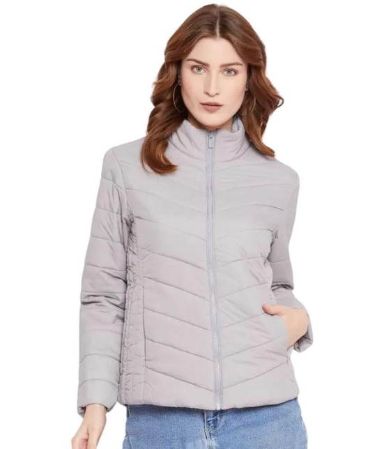 PPTHEFASHIONHUB - Polyester Grey Jackets - None