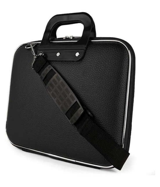 Black Pu Leather Office Laptop Bag With String 15 Inch/Side Bag Cross Bag Men Man Side Bag Gents Bag Men Side Bag One Side Bag Men Carry Bag Men