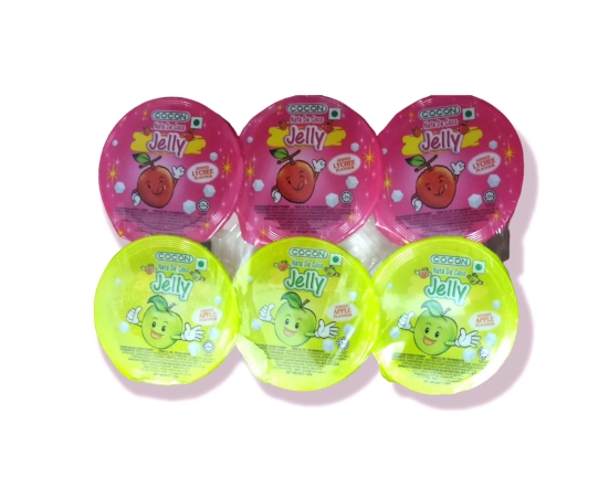 Cocon Food Cocon Tropical Jelly 118X6Pcs, 708 Gm