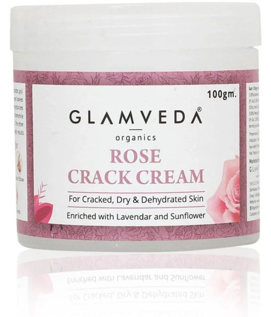 Glamveda Rose Crack Cream For Cracked  & Dry Foot Cream ( 100 g )