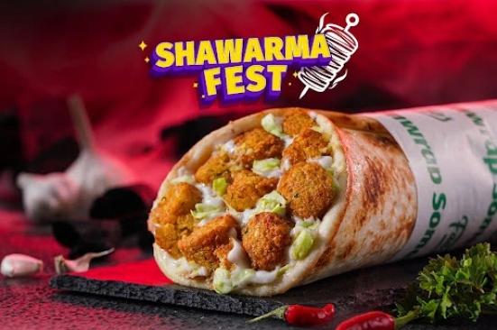 Sizzled Falafel Shawarma