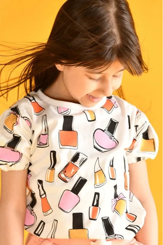 NAIL PAINT T-SHIRT-10-12 YEARS / 1N / Multi