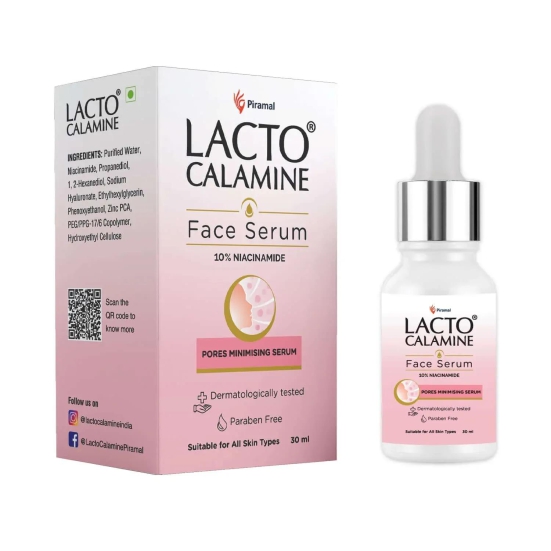 Lacto Calamine 10% Niacinamide Face Serum Pack of 3 x 30ml