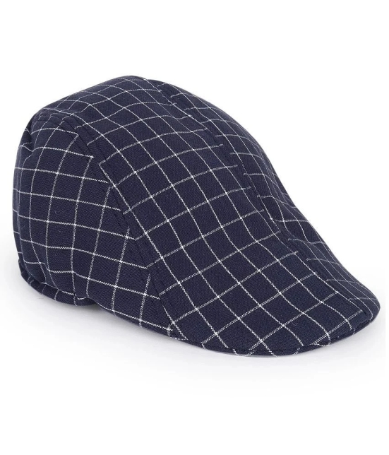 Zacharias Blue Cotton Mens Cap ( Pack of 1 ) - Blue