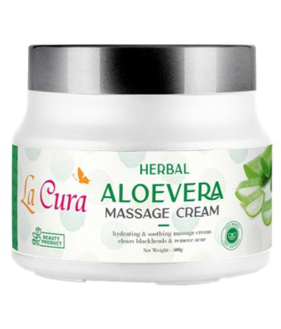 La Cura Massage Cream Aloevera Hydration Booster 500 gm gm