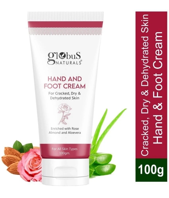 Globus Naturals Hand and Foot Cream, For All Skin Type, 100ml