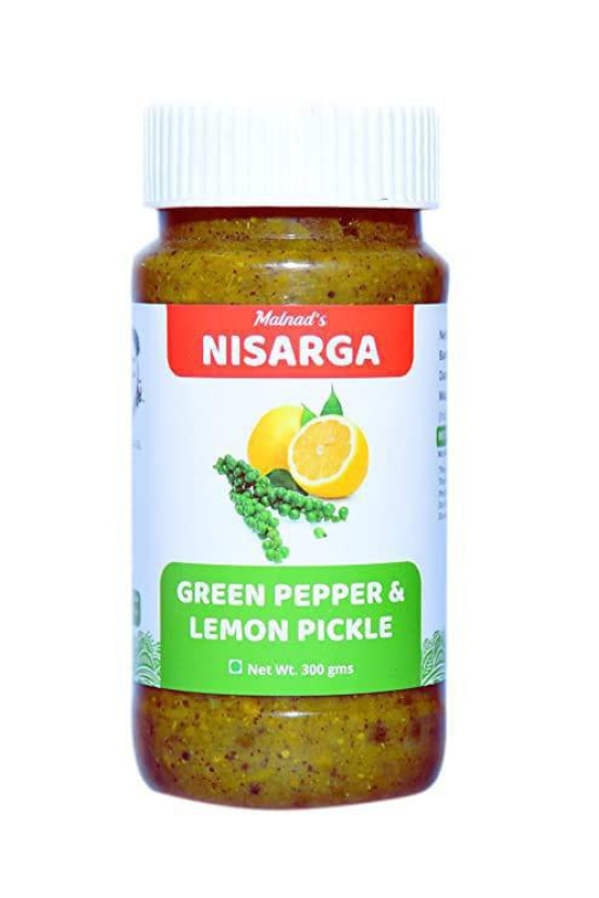 Green Lemon Pepper Pickle