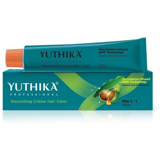 Yuthika Professional Creme Hair Color 6.26 Wine Burgundy 100gm, Permanent Hair Colour, Professional Salon Hair Colour