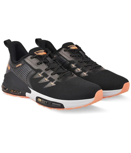 Campus - Black Mens Sports Running Shoes - None