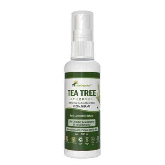 Teja Organics Tea Tree Hydrosol (Pure Tea Tree Floral Water) 100 ml