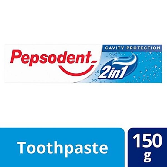 Pepsodent Toothpaste - 2 In 1, Cavity Protection, 150 Gm