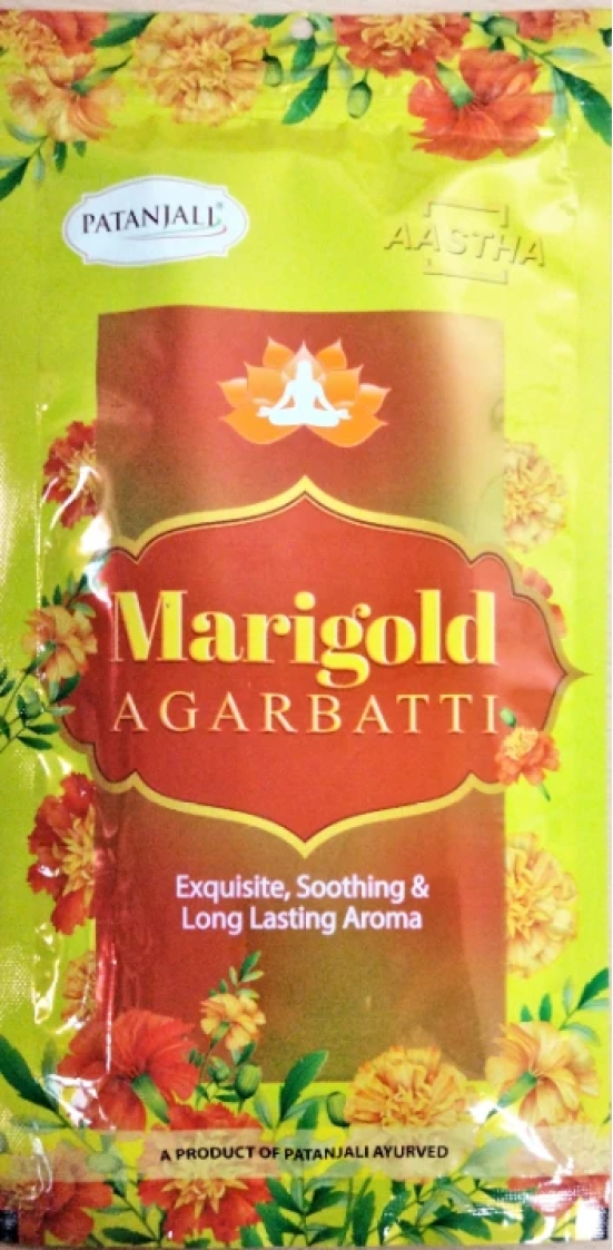 AASTHA AGARBATTI MARIGOLD -120G