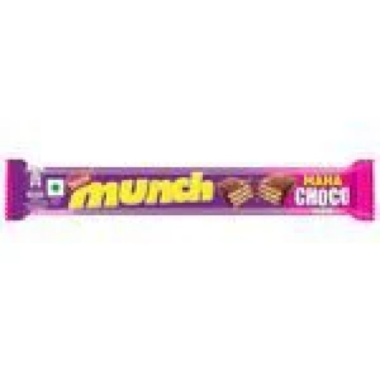 Nestle Munch - Coated Wafer, Crunchiest Ever, 18 G Pouch