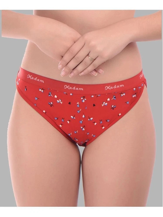 Madam Red PANTY Modal Printed Womens Hipster ( Pack of 1 ) - None