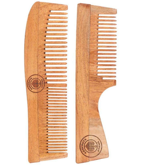 Ayurveda Amrita - Wide Tooth Comb For All Hair Types ( Pack of 2 )