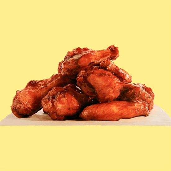 Hot Sauce Chicken Wings (6 pcs)