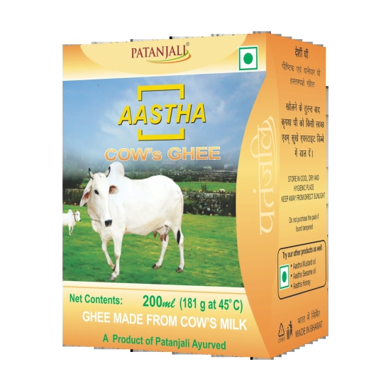 AASTHA COWS GHEE 200 ML