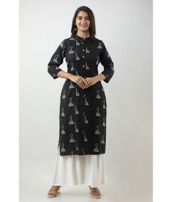 MAUKA - Black Straight Rayon Women's Stitched Salwar Suit ( Pack of 1 ) - None