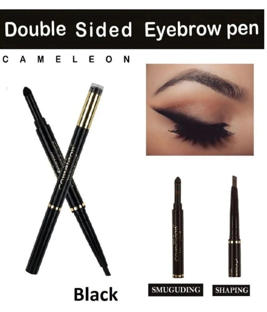 Cameleon Double Headed Brow Eyes Black 2 g