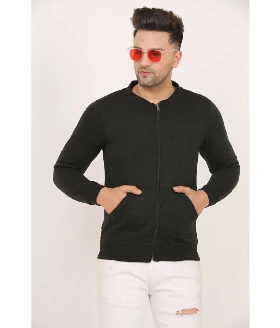 Leotude - Black Fleece Regular Fit Mens Casual Jacket ( Pack of 1 ) - None