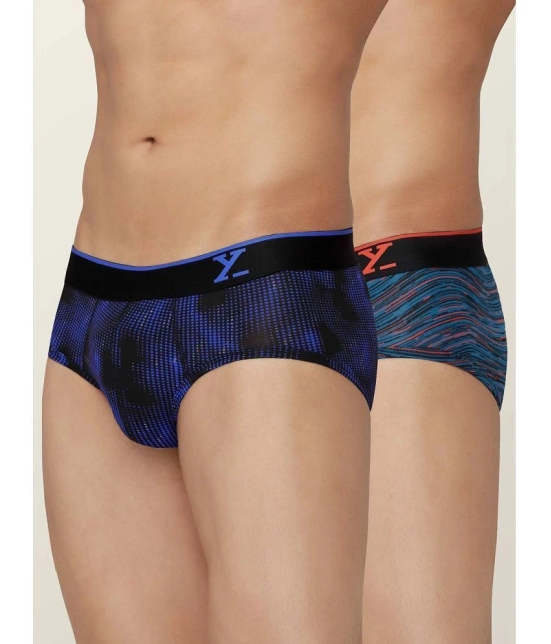 XYXX - Multicolor Modal Mens Briefs ( Pack of 2 ) - None