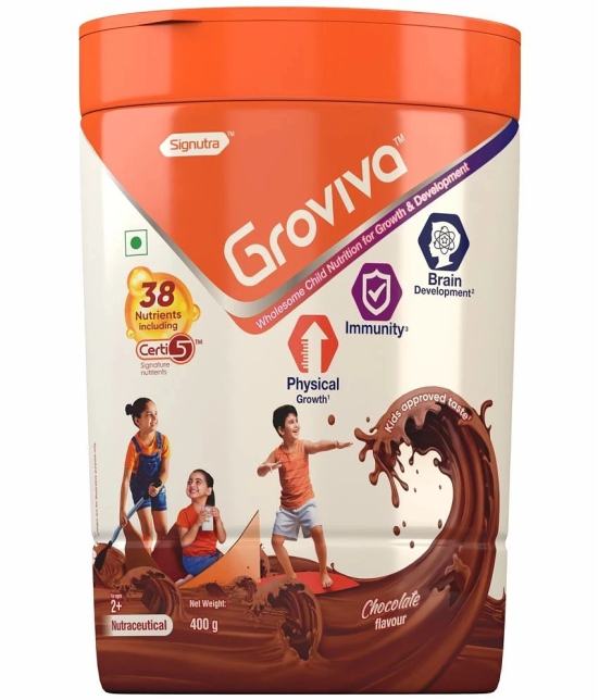 Groviva Child Nutrition Supplement Jar Nutrition Drink for Children 400 gm