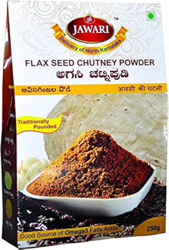 Jawari FLAXSEED CHUNTNEY POWDER 250Gm