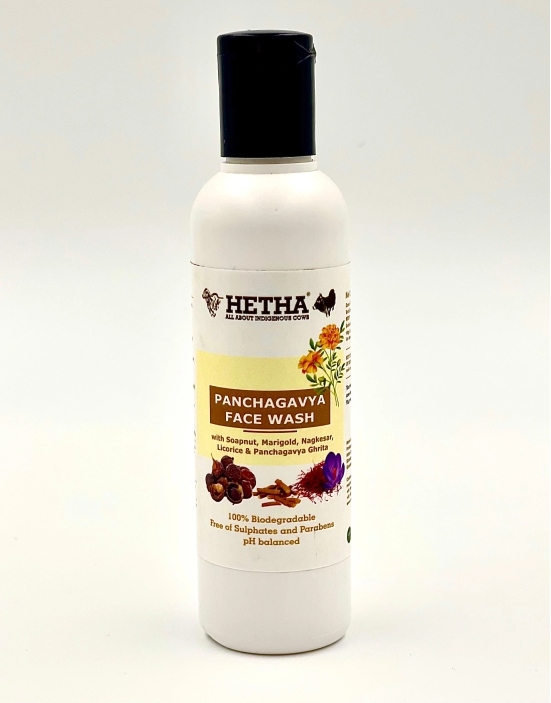 Panchagavya Face Wash (Size - 100ml) by HETHA ORGANICS LLP