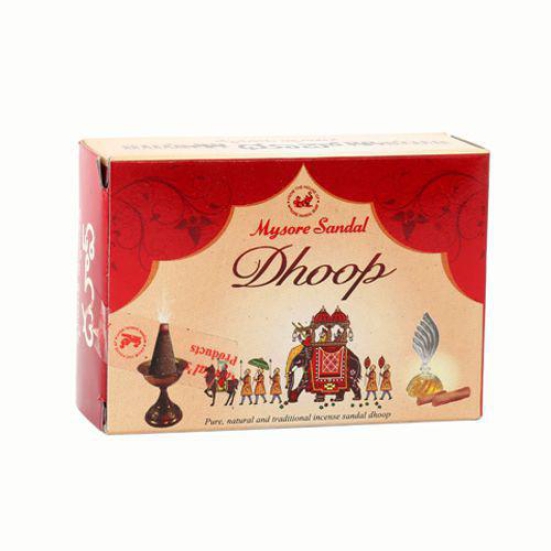 Mysore Sandal Dhoop - Cones, 20 pcs Carton