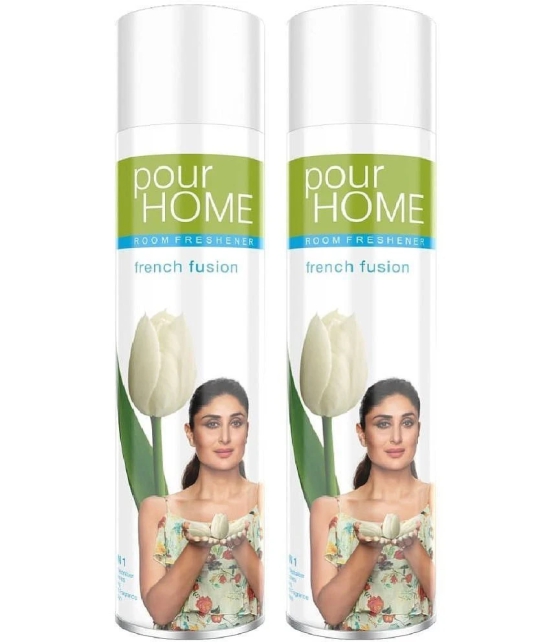 POUR HOME French Fusion Room Freshener Spray 220ML Each(Pack of 2)