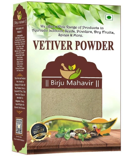 Brijbooti Vetiver Root Powder 200 gm | Khus Powder | For Reduce Body Heat, Skin & Hair Care | Edible