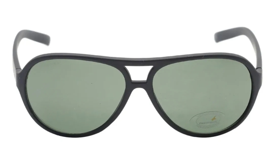 Black Aviator Men Sunglasses (P430GR3|60)