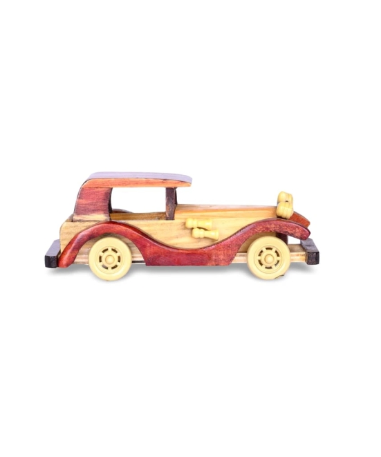 Wooden toy car