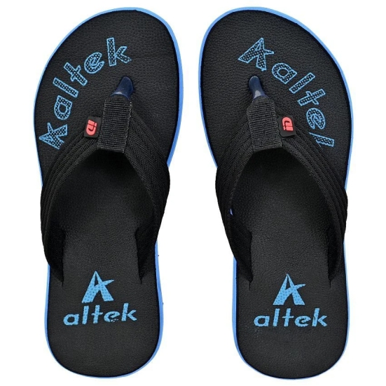 Altek - Blue Mens Thong Flip Flop - None