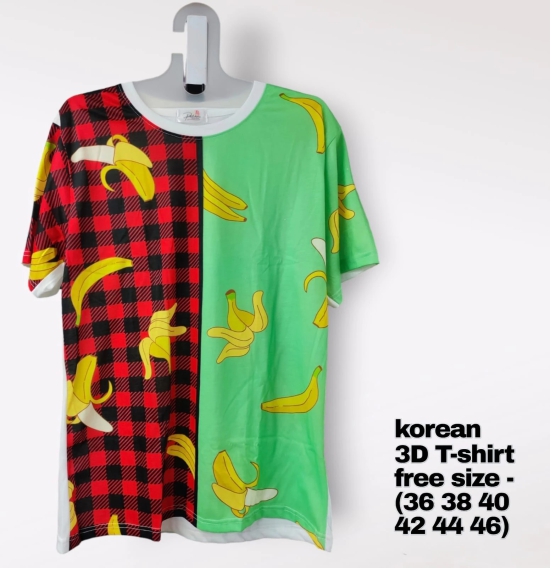 Katty 18 KOREAN FABRIC 3D-TSHIRTS FOR WOMEN