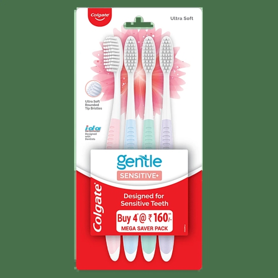 Colgate Sensitive Toothbrush, 4 Pcs