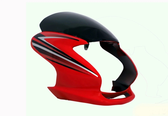 Headlight Visor Fit For Hero Passion Pro Digital Sports Red