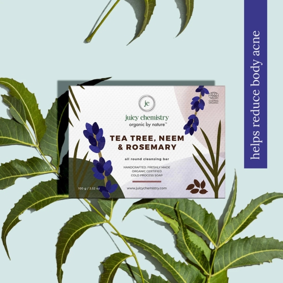 Tea Tree Neem and Rosemary Soap-100 g