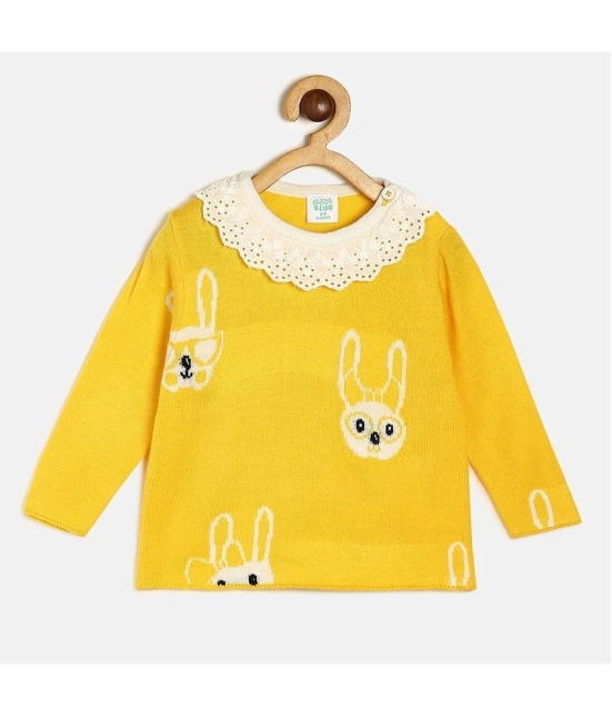 MINI KLUB Baby Girl Yellow Sweater - None