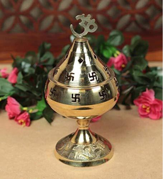 Akhand Diya (Gold)-Model 5