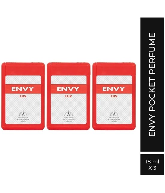 Envy - Luv Pocket Perfume for Women - 18ML Each (Pack of 5)