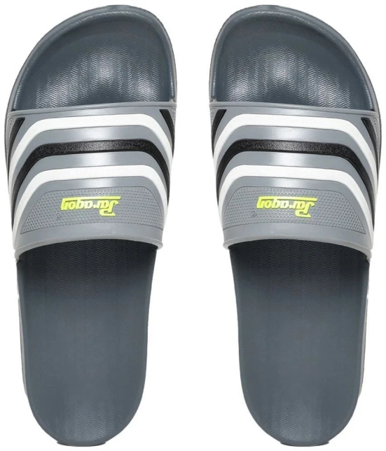 Paragon - Gray Mens Slide Flip Flop - None