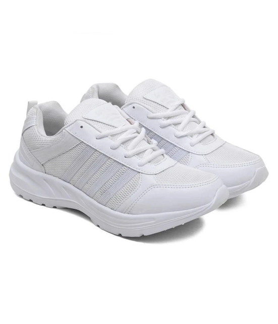 ASIAN White Mens Sports Running Shoes - 6