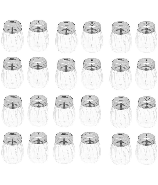 Dynore Polycarbonate Salt & Pepper Shaker 12 Pcs - White